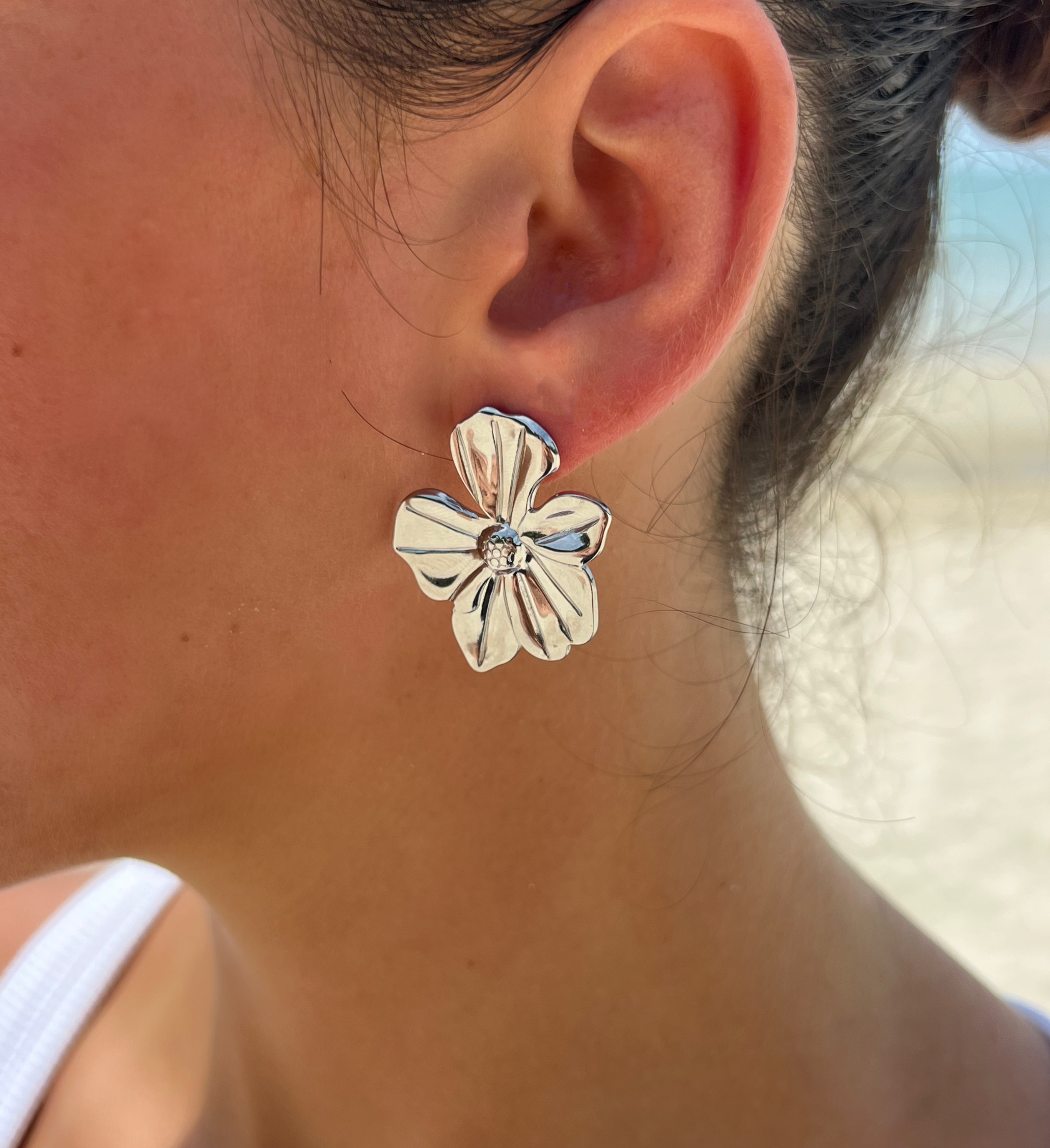 Boucles d'oreille "VANILLA"